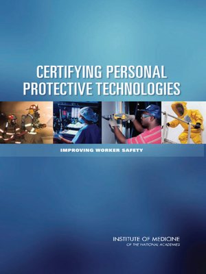 cover image of Certifying Personal Protective Technologies